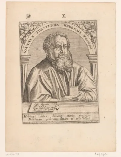 Portret van Johann Forster