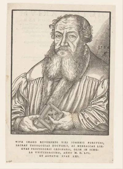 Portret van Johann Forster