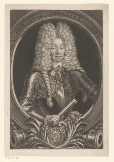 Portret van Johann Franz von Bronckhorst und Gronsfeld
