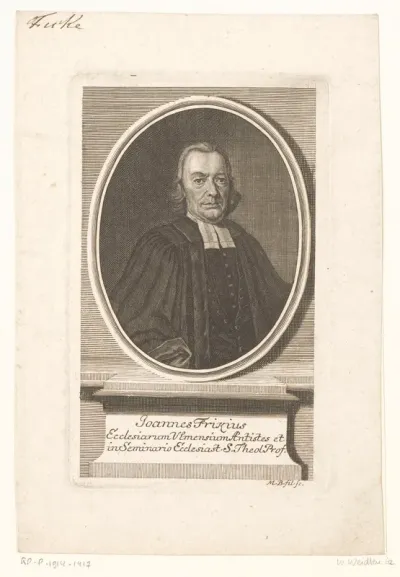 Portret van Johann Frick