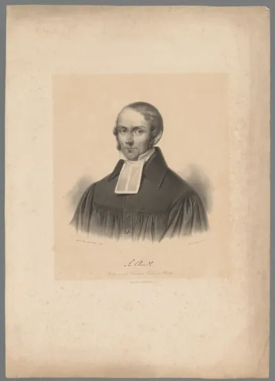 Portret van Johann Friedrich Arndt