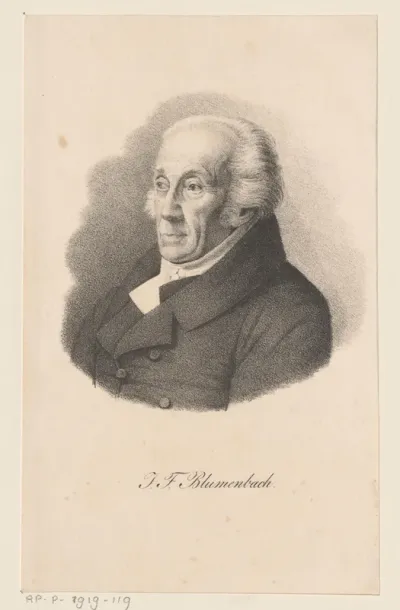 Portret van Johann Friedrich Blumenbach