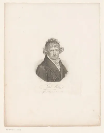 Portret van Johann Friedrich Bolt