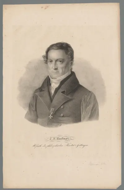 Portret van Johann Friedrich Herbart