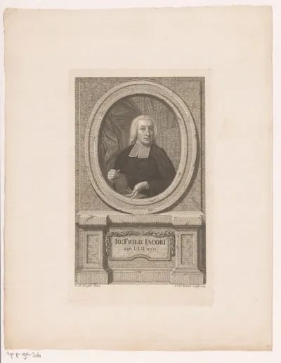 Portret van Johann Friedrich Jacobi op 62-jarige leeftijd