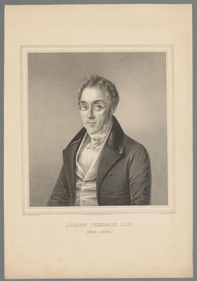 Portret van Johann Friedrich List