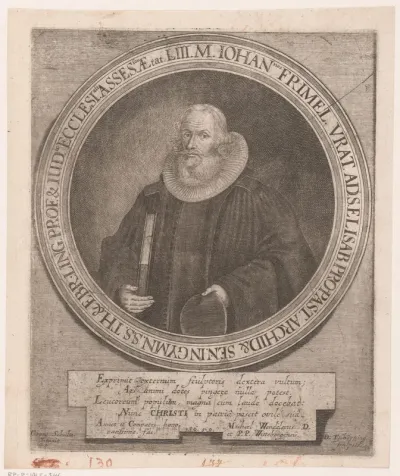 Portret van Johann Frimel