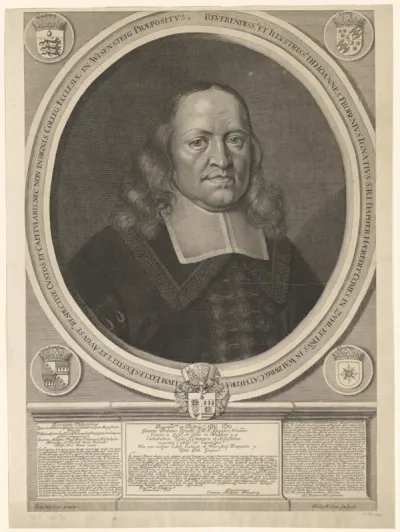 Portret van Johann Froben Ignatius