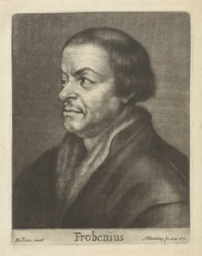 Portret van Johann Froben