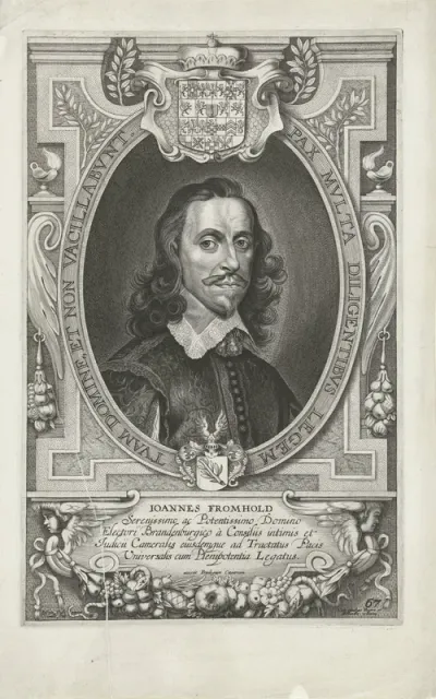 Portret van Johann Fromhold