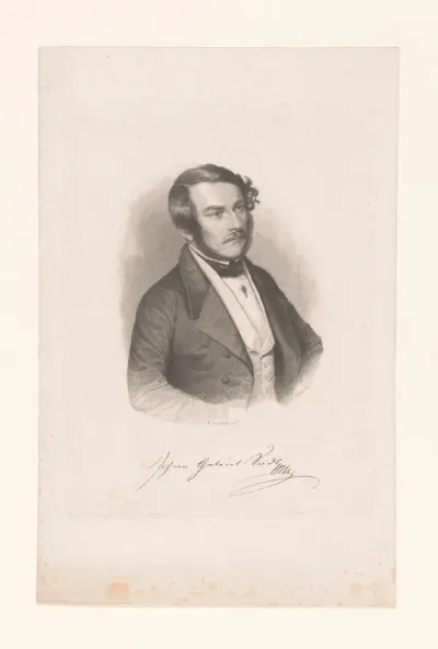 Portret van Johann Gabriel Seidl