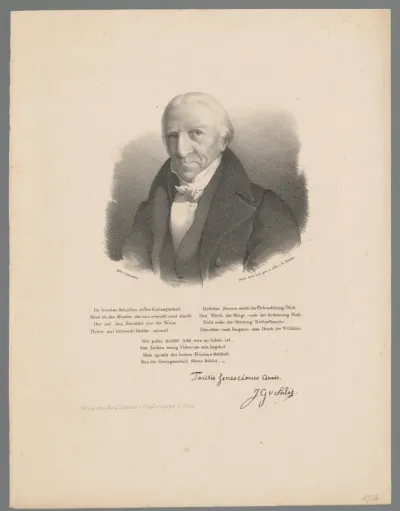 Portret van Johann Gaudenz Freiherr von Salis-Seewis