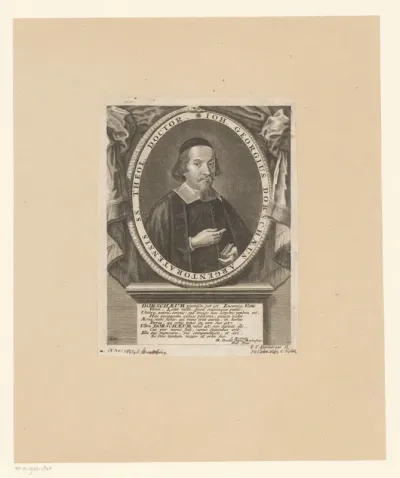 Portret van Johann Georg Dorsch