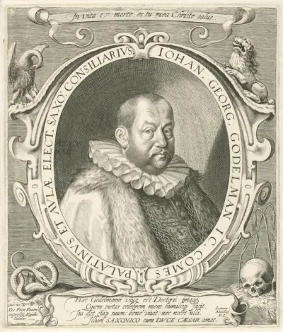 Portret van Johann Georg Gödelmann