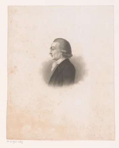 Portret van Johann Georg Hamann