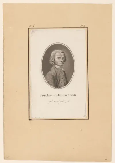 Portret van Johann Georg Roederer