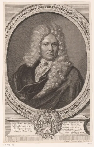 Portret van Johann Georg von Kulpis