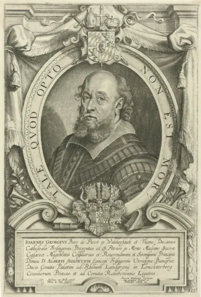 Portret van Johann Georg von Puech