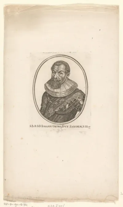 Portret van Johann George I van Saksen