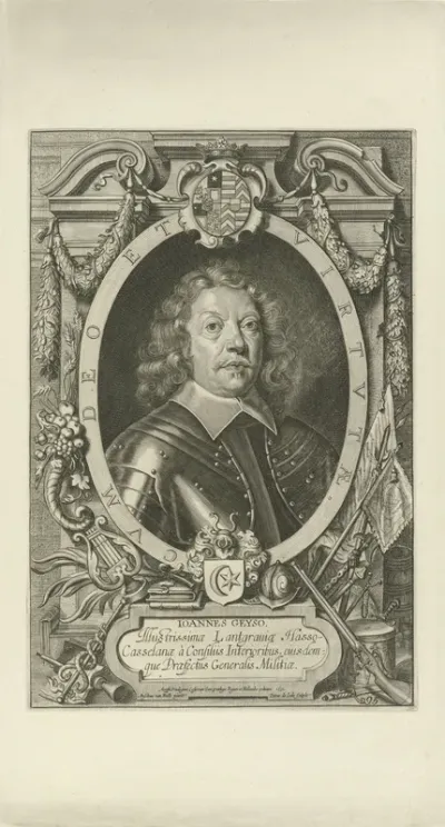 Portret van Johann Geyso