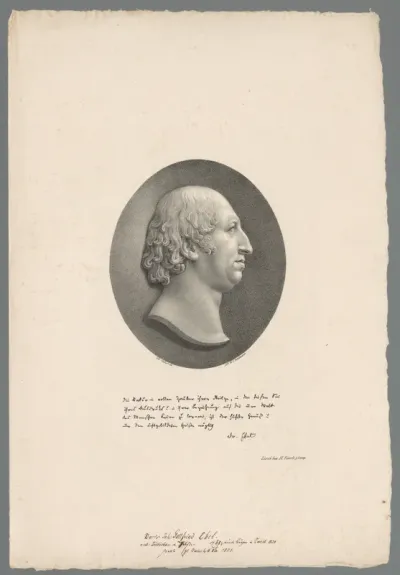 Portret van Johann Gottfried Ebel