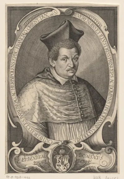 Portret van Johann Gottfried van Aschhausen, prins-bisschop van Bamberg en Würzburg