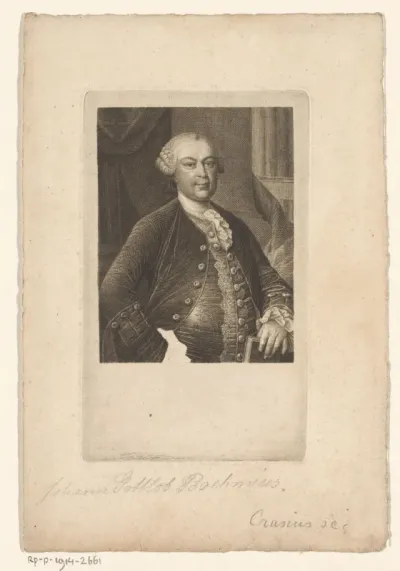 Portret van Johann Gottlob Böhme