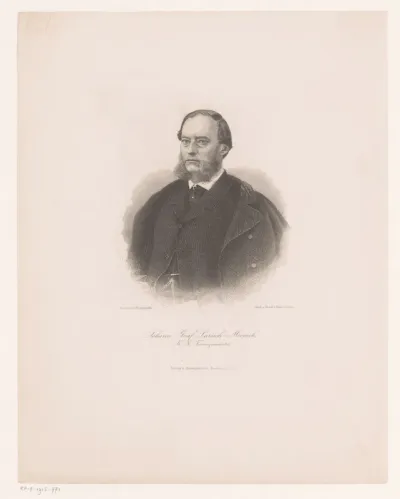 Portret van Johann, Graf Larisch von Moennich