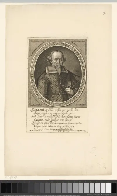 Portret van Johann Grave