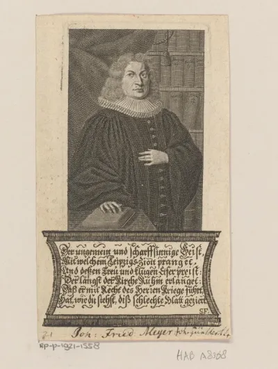 Portret van Johann Günther