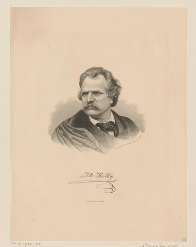Portret van Johann Halbig