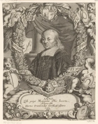 Portret van Johann Hartmann