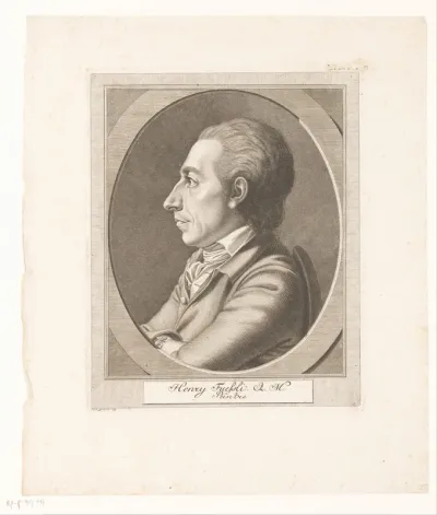 Portret van Johann Heinrich Füssli