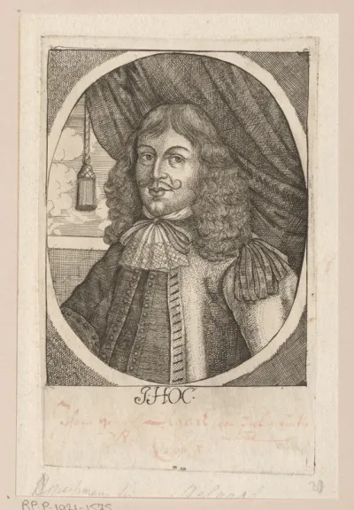 Portret van Johann Heinrich Oelgart