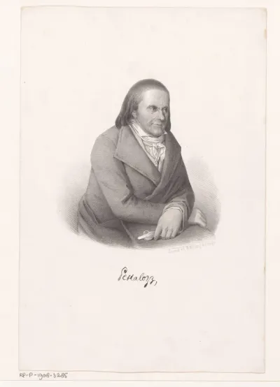 Portret van Johann Heinrich Pestalozzi