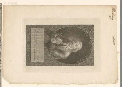 Portret van Johann Heinrich Röding