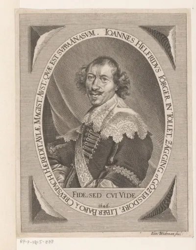 Portret van Johann Helfried Jörger von Tollet