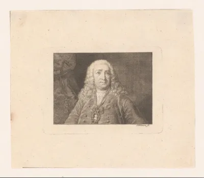 Portret van Johann Hermann von L’Estocq