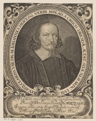 Portret van Johann Hertzogk