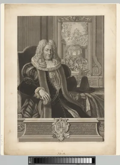 Portret van Johann Hieronymus Löffelholz von Colberg (II)