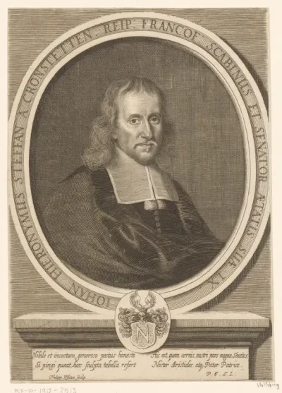 Portret van Johann Hieronymus Steffan von Cronstetten op 60-jarige leeftijd