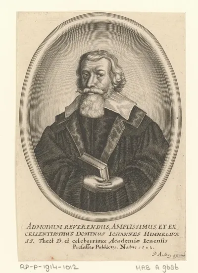 Portret van Johann Himmel