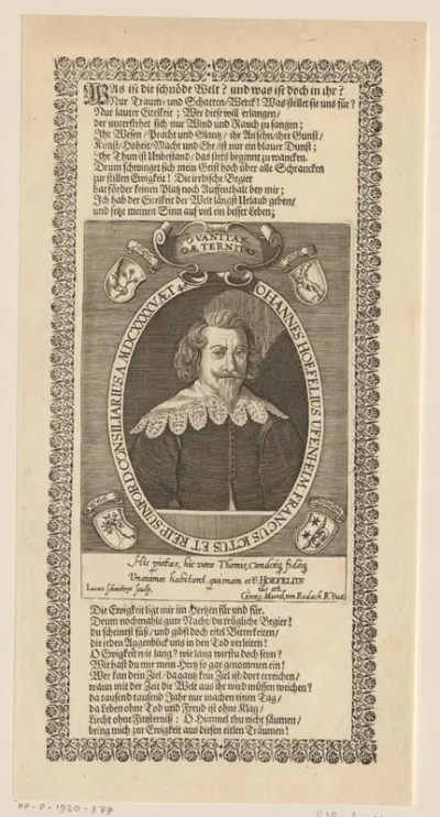 Portret van Johann Höfel