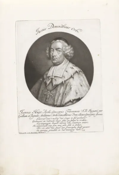 Portret van Johann Hugo von Orsbeck