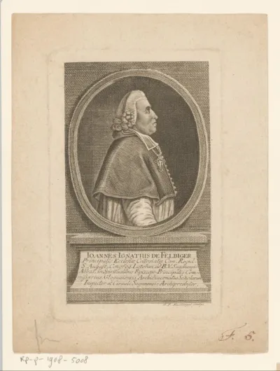 Portret van Johann Ignaz Felbiger