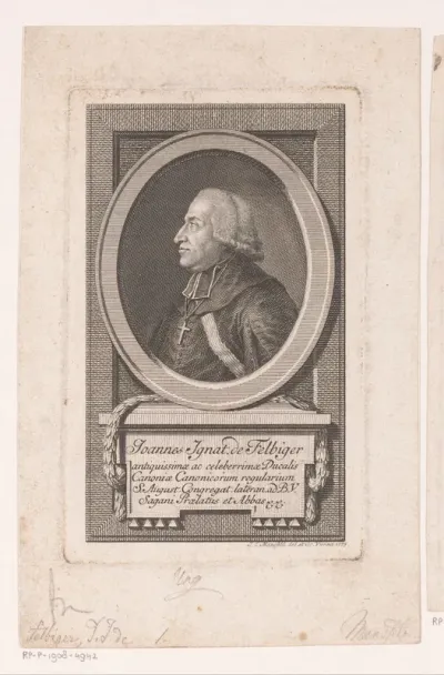 Portret van Johann Ignaz von Felbiger