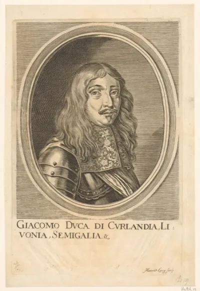Portret van Johann Jacob Fabricius