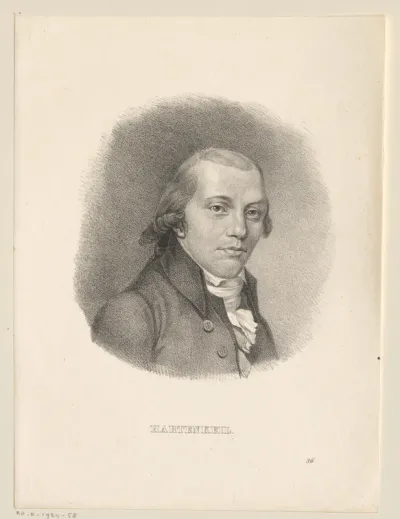 Portret van Johann Jacob Hartenkeil