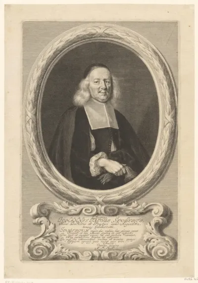 Portret van Johann Jacob Seubert