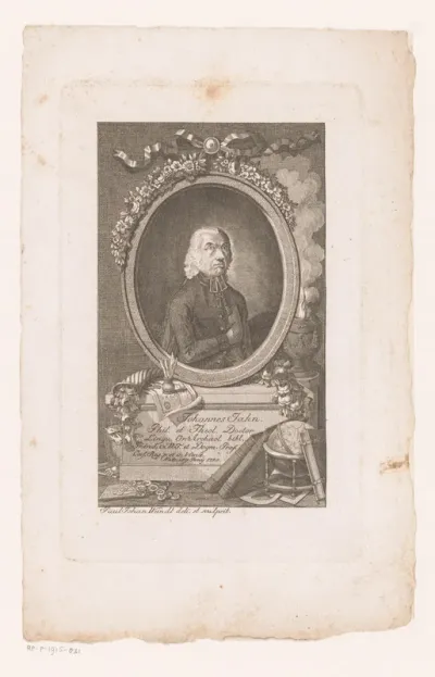 Portret van Johann Jahn